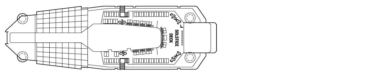 Планы палуб Celebrity Solstice: Палуба 16