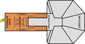 Планы палуб Carnival Victory: Палуба 14 Sky