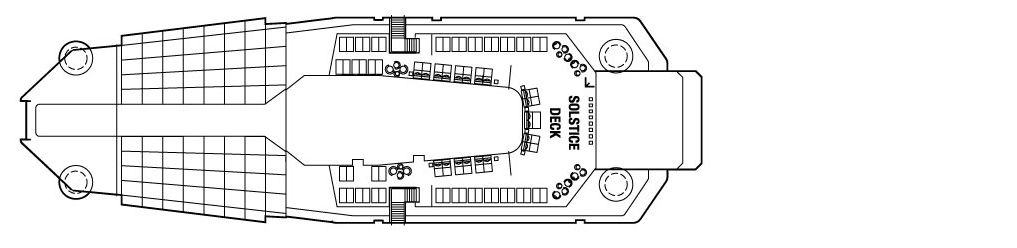 Планы палуб Celebrity Equinox: Палуба 16