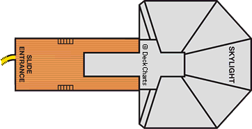 Планы палуб Carnival Triumph: Палуба 14 Sky