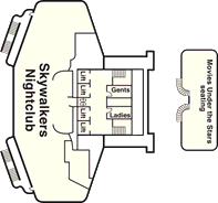 Планы палуб Ruby Princess: Палуба 18 - Sky