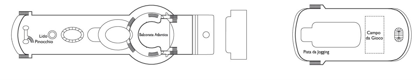 Планы палуб Costa Atlantica: Палуба 11 La Voce Della Luna