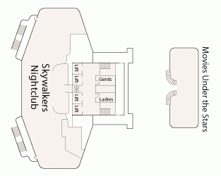 Планы палуб Crown Princess: Палуба 18