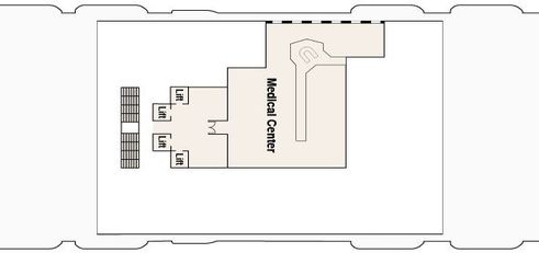 Планы палуб Dawn Princess: Палуба 4