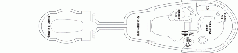 Планы палуб Serenade Of The Seas: Палуба 13