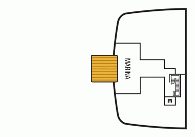 Планы палуб Seabourn Ovation: Палуба 3