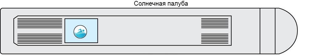 Планы палуб Fidelio: Солнечная палуба