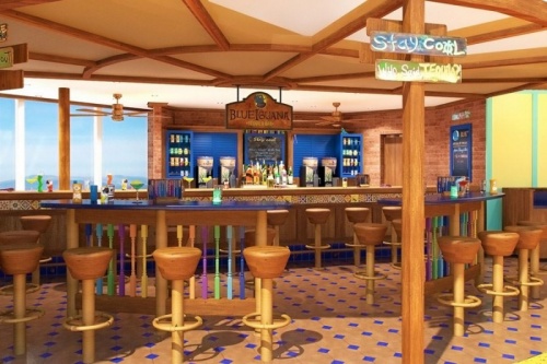 Бар у бассейна Blueiguana Tequila