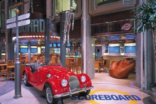 Scoreboard sports bar