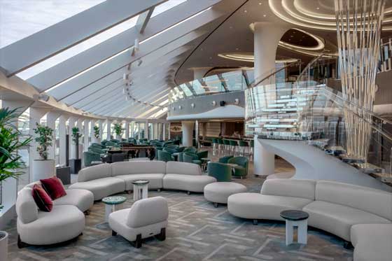 MSC Yacht Club Top Sail Lounge